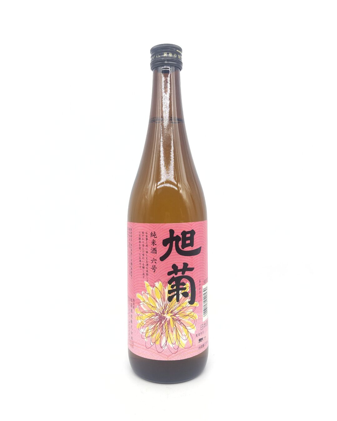日本酒 旭菊 純米酒 六号 720ml 【福岡県 旭菊酒造】 - 画像 (2)