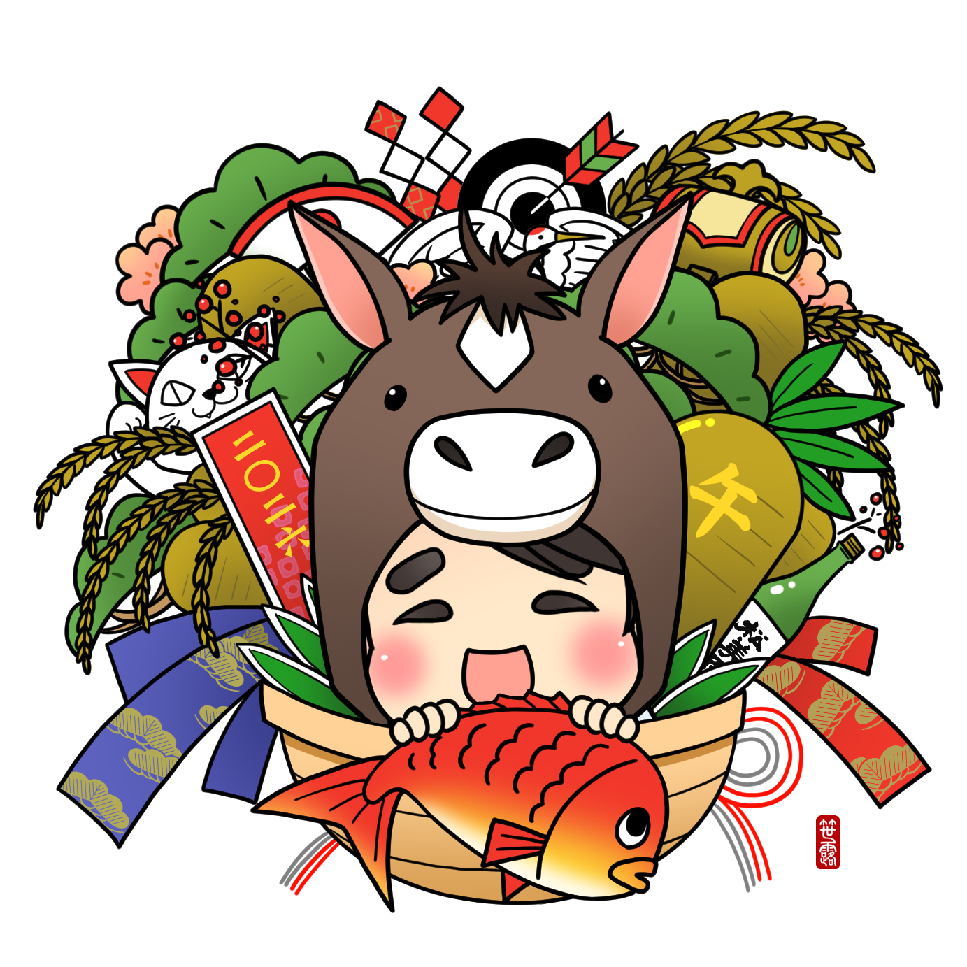 日本酒 酒幸仁 酒屋 松美酉 純米吟醸 生原酒 干支ラベル 2026 720ml 神奈川県 中沢酒造