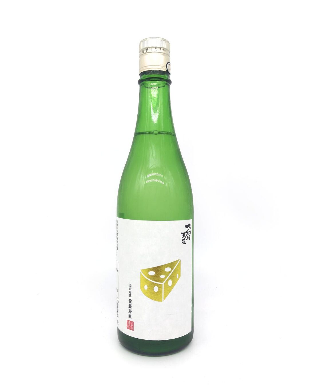 日本酒 大納川 天花 純米吟醸 無濾過生原酒 一穂積 チーズラベル 720ml【秋田県 大納川】 - 画像 (2)