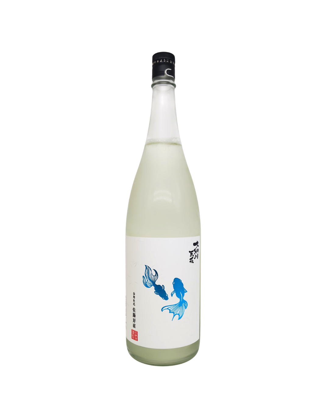 日本酒 大納川 天花 純米吟醸 無濾過原酒 金魚ラベル 1800ml【秋田県 大納川】 - 画像 (2)