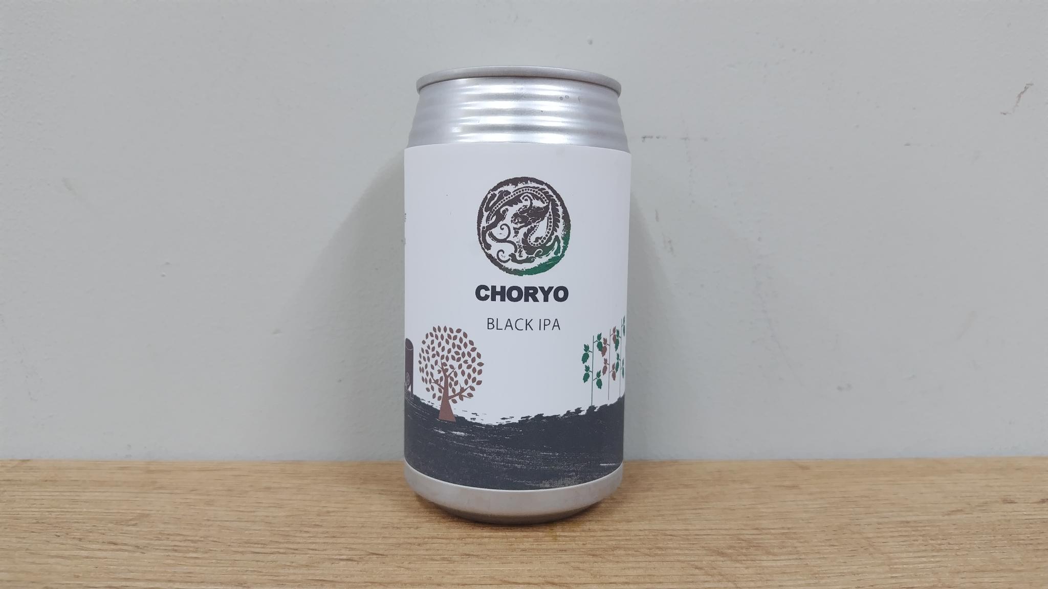 ビール　　CHORYO　BLACK  IPA　360ml　缶　【奈良県　長龍酒造】