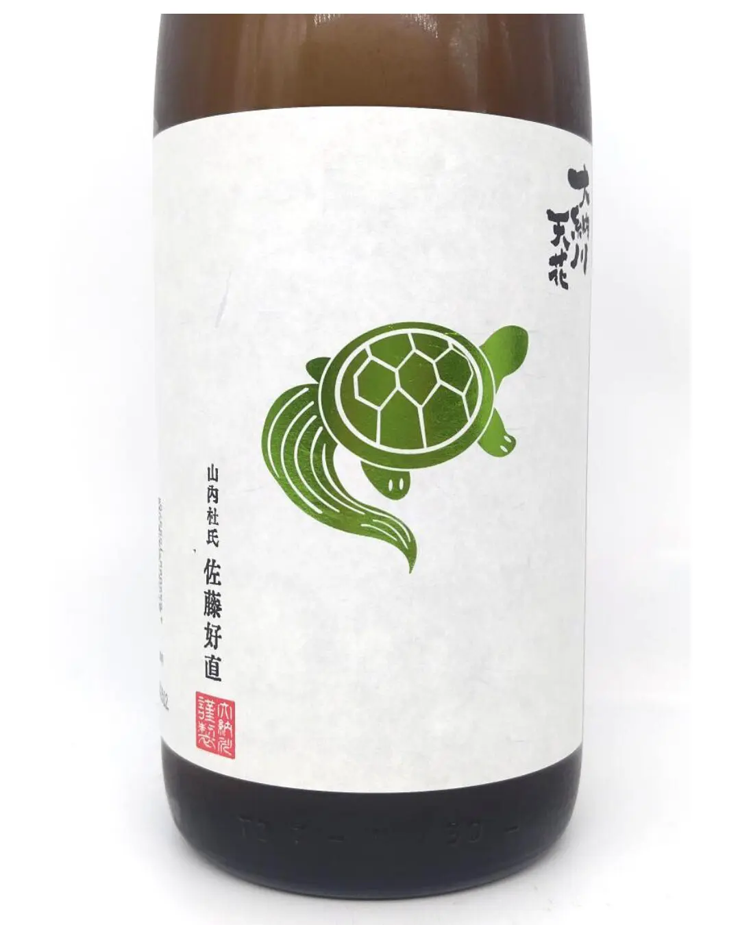 日本酒 大納川 天花 純米大吟醸 亀の尾 亀ラベル 火入れ 1800ml 【秋田