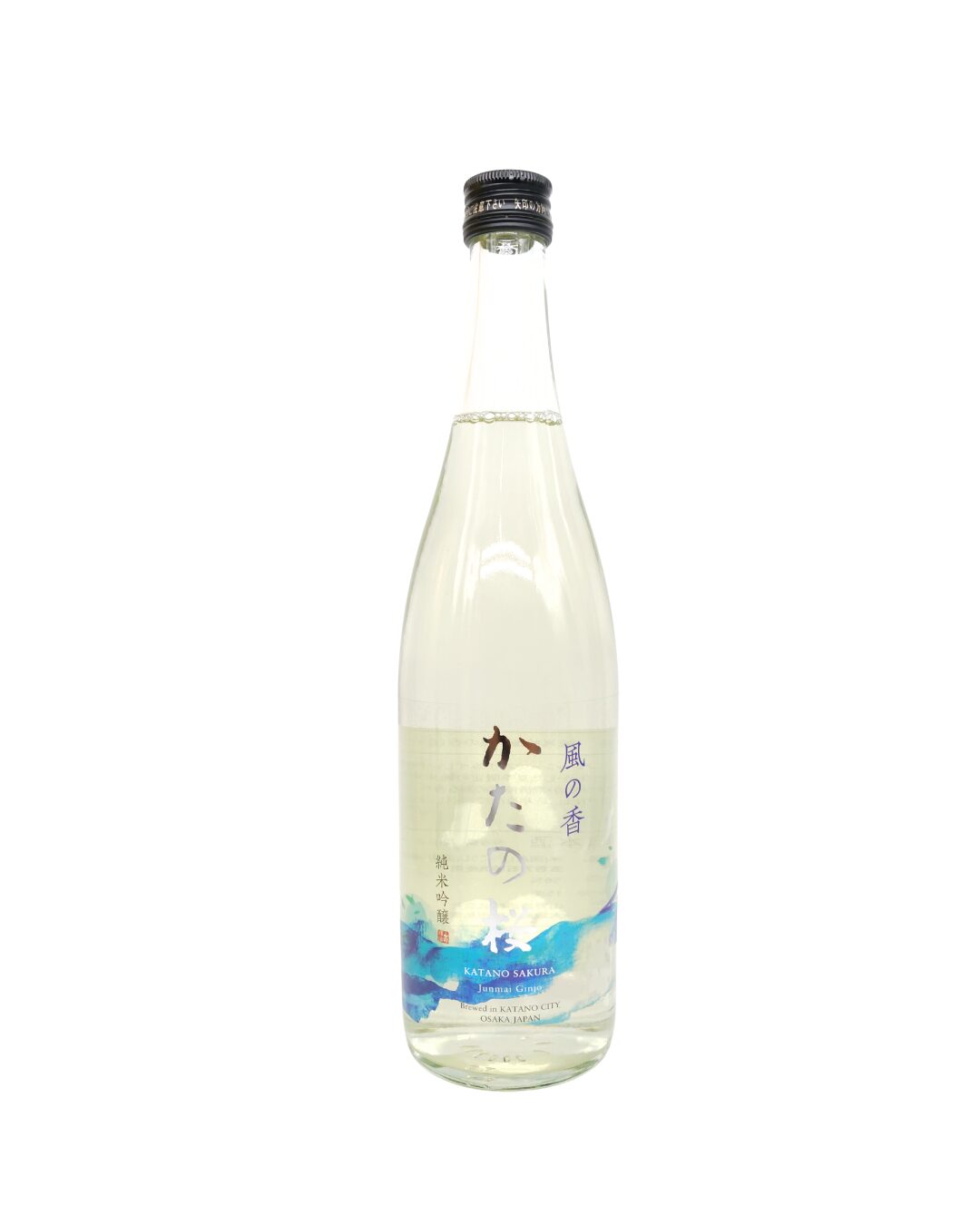 かたの桜 純米吟醸 風の香 限定品 720ml - 画像 (2)