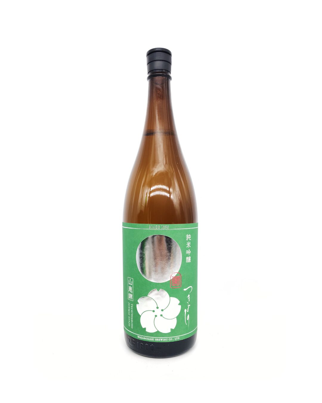 日本酒 つきよしの 緑 山恵錦 1800ml - 画像 (2)