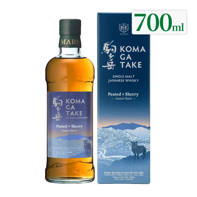 シングルモルト駒ヶ岳 Peated×Sherry 限定品 700ml